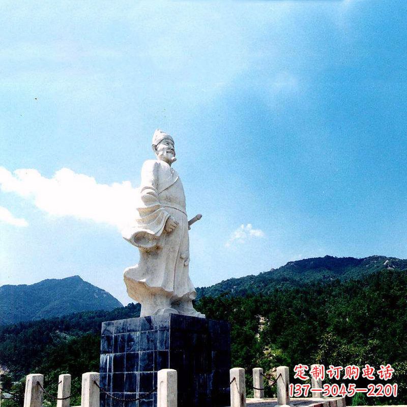 湖南大型景区历史名人朱元璋石雕塑像