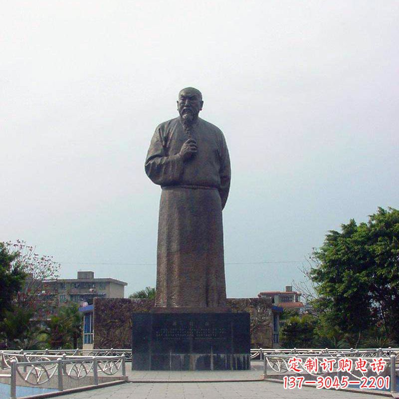 湖南精美林则徐雕塑,传承历史文化