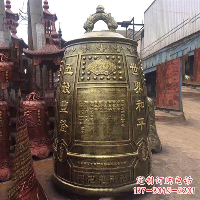 湖南大型祈福铜钟