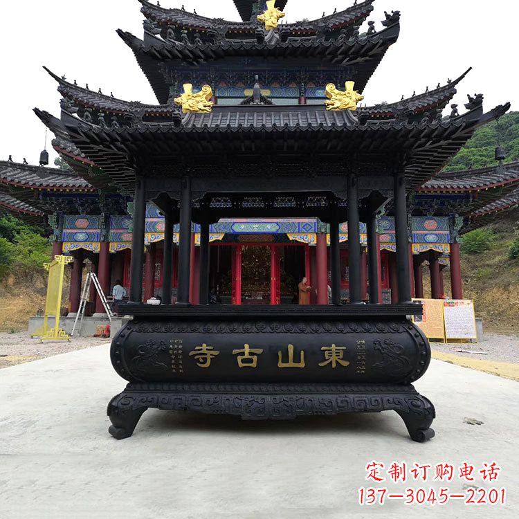 湖南大型寺庙香炉雕塑