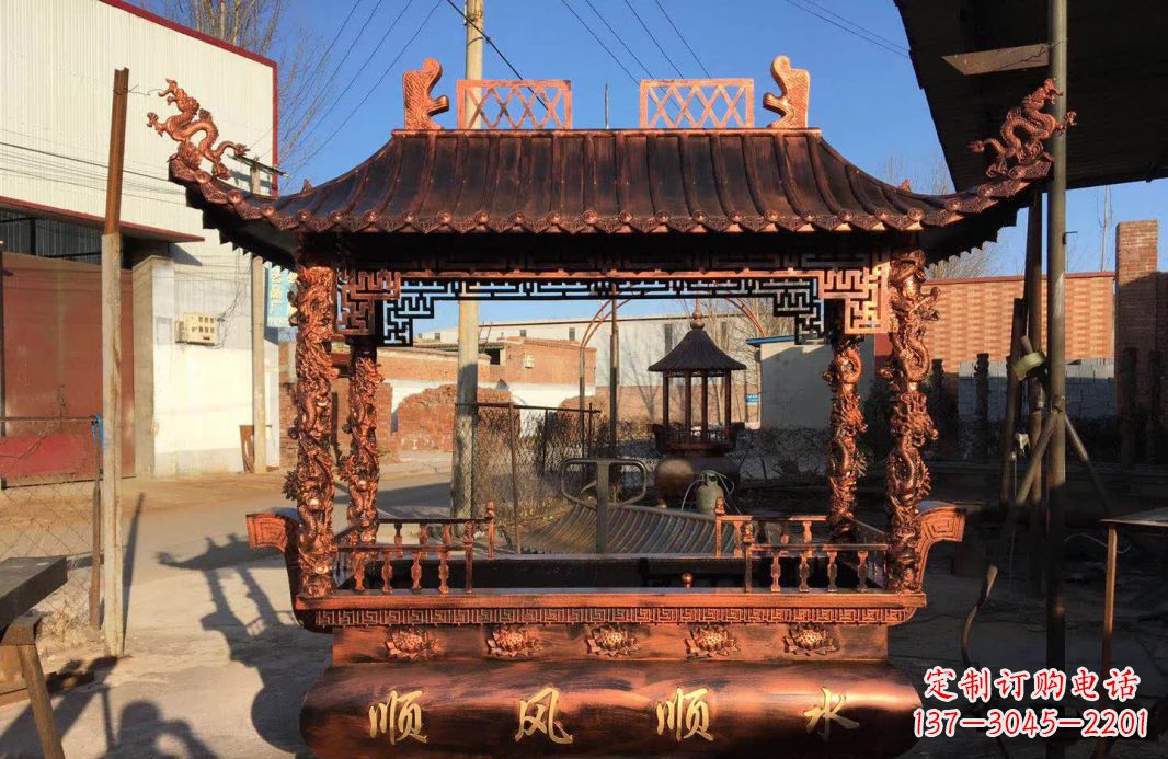 湖南大型铜雕香炉