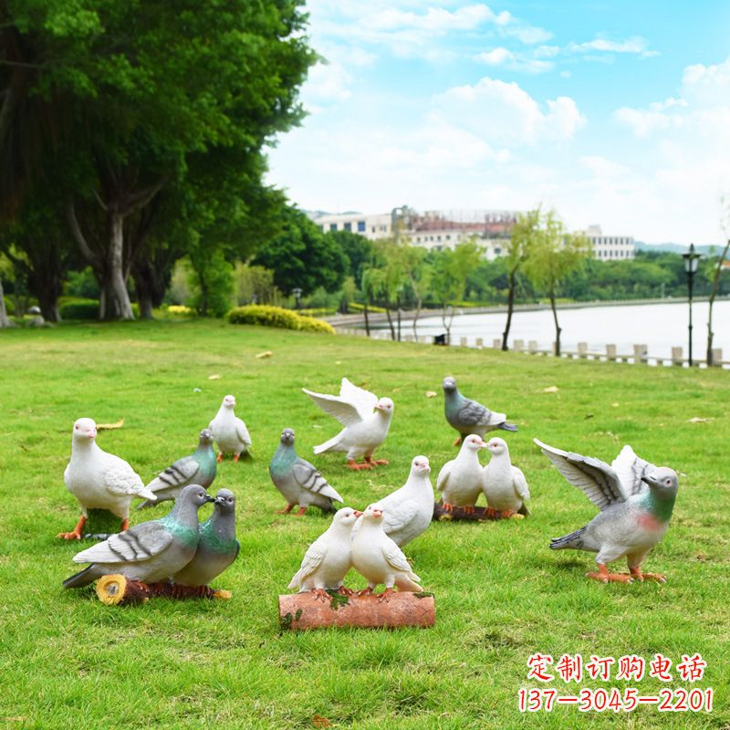 湖南大学雕塑手举和平鸽
