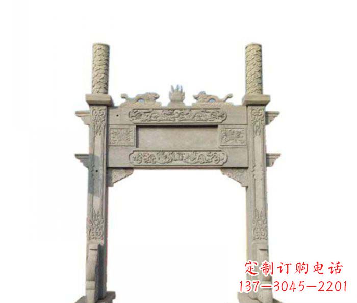 湖南产品名称中领雕塑-牌坊石雕