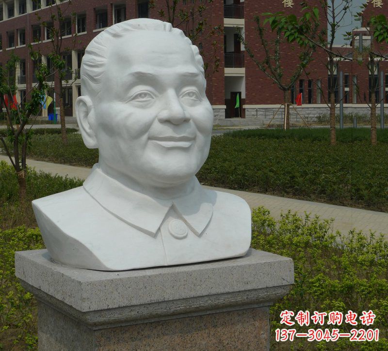 湖南精美邓小平胸像石雕