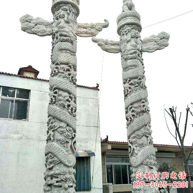 湖南精美华表雕塑 别具风格