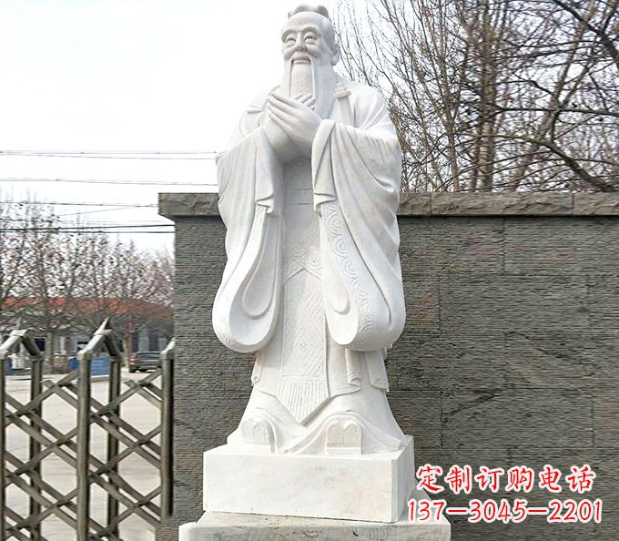 湖南雕塑孔子头像