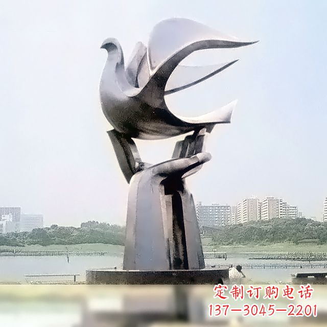 湖南精美鸽子雕塑