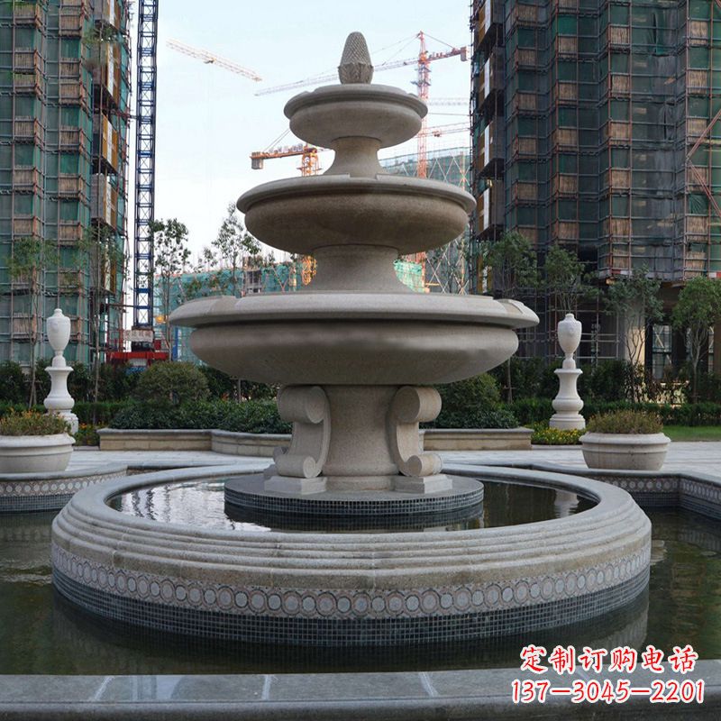 湖南东阳石雕喷泉雕塑定制
