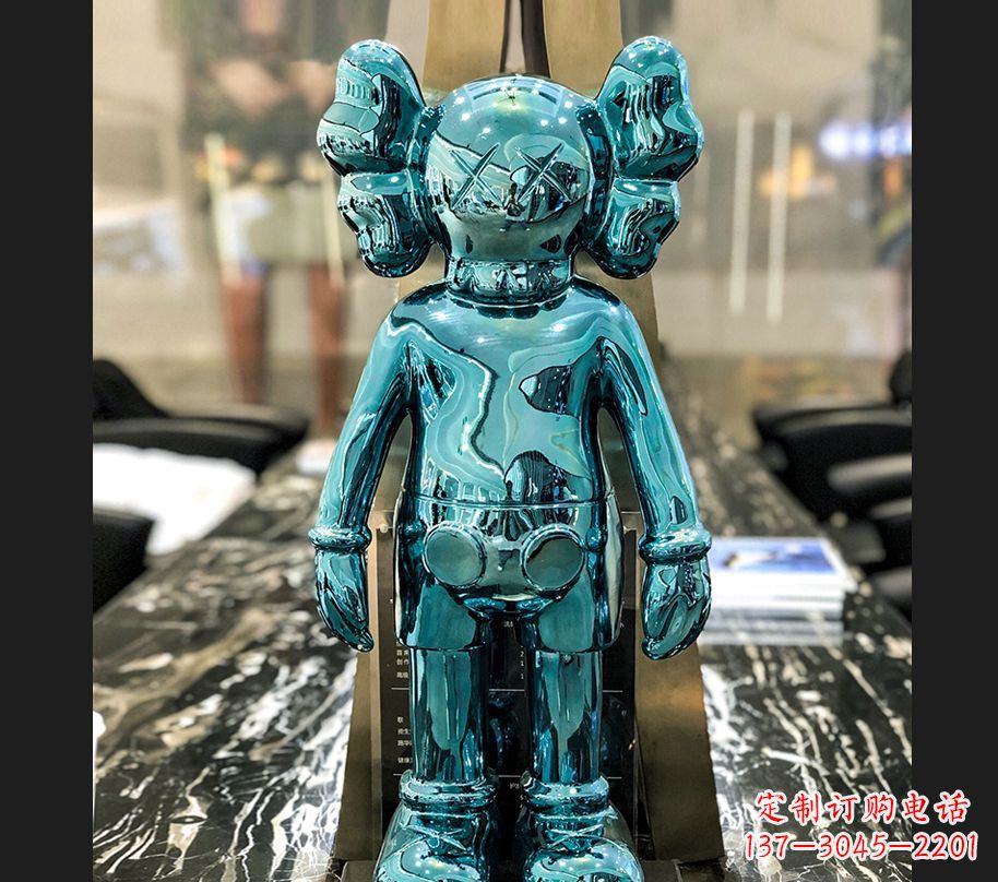 湖南不锈钢机器人雕塑