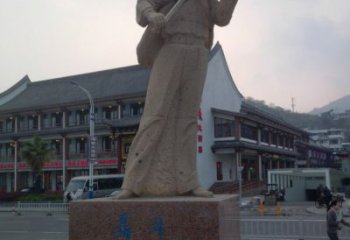湖南精美古典聂耳雕塑