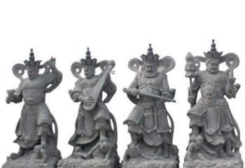 湖南四大天王大理石雕塑