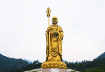 湖南高端定制大型地藏菩萨铜雕