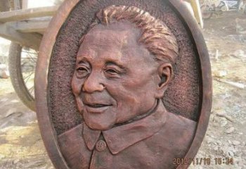 湖南传承历史，永记邓小平——邓小平头像铜雕塑