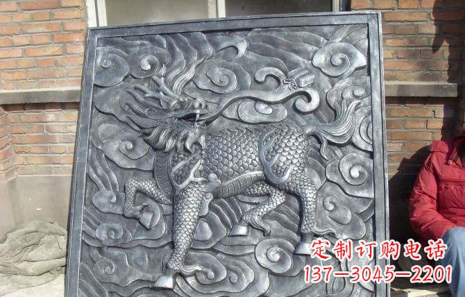 湖南雕塑·锻铜古典麒麟