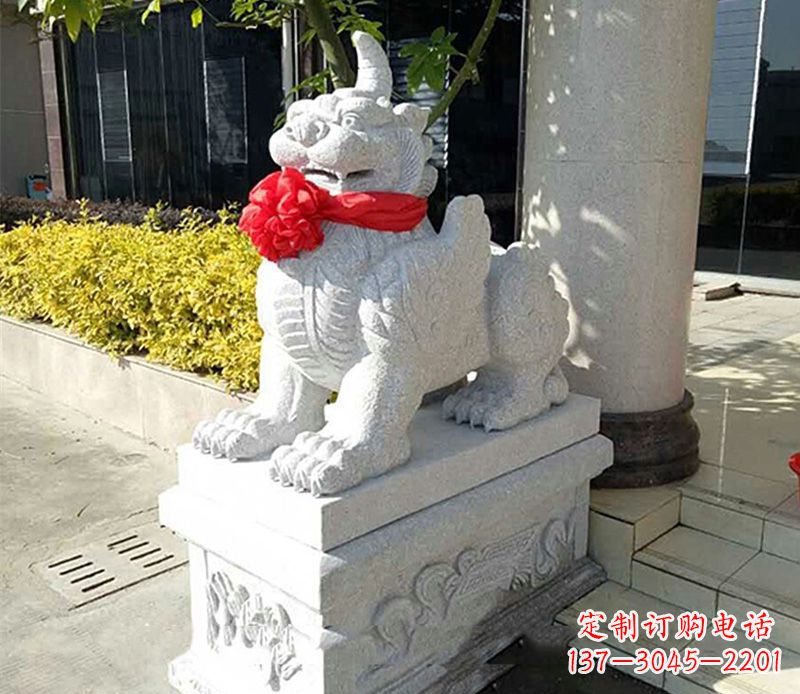 湖南优雅的独角兽雕塑