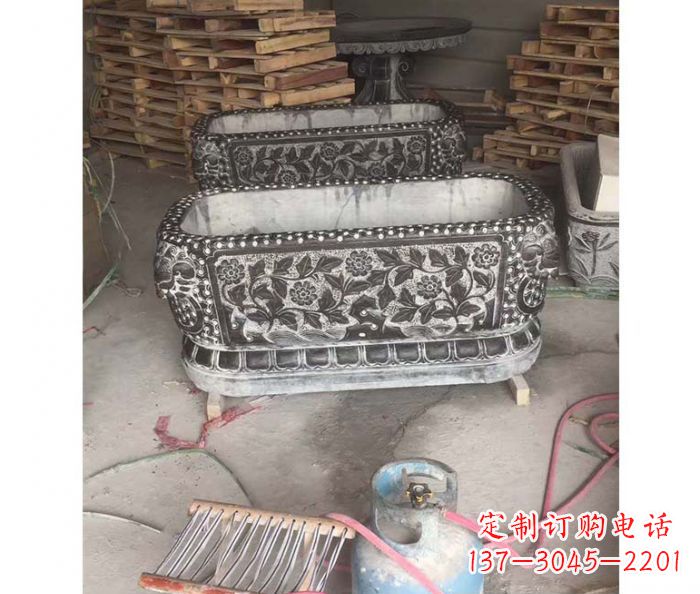 湖南仿古石水缸雕塑