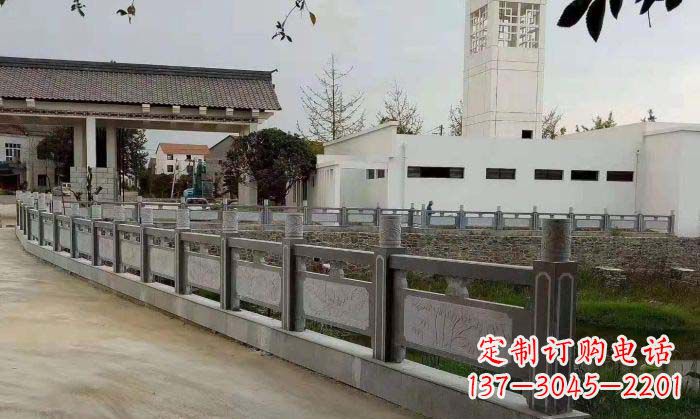 湖南仿古景区栏板石雕