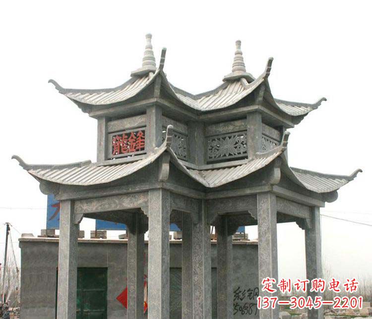 湖南仿古凉亭石雕