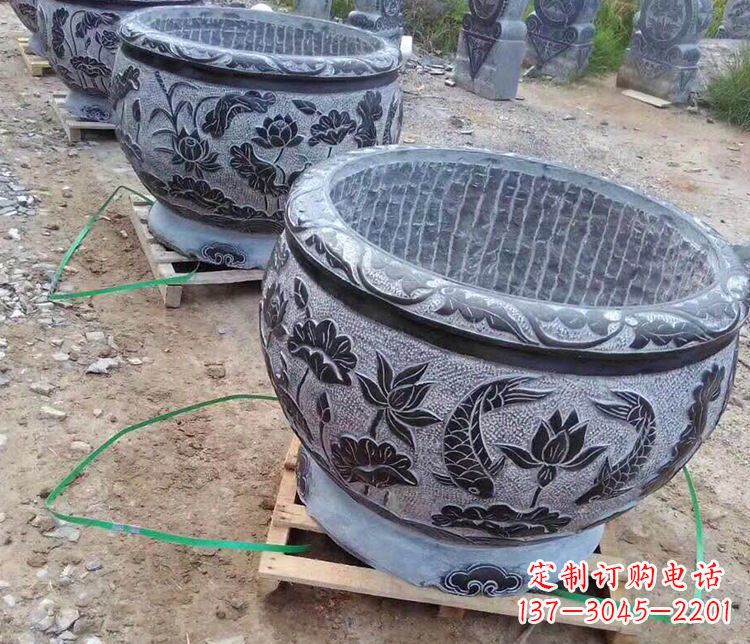 湖南古典水缸雕塑