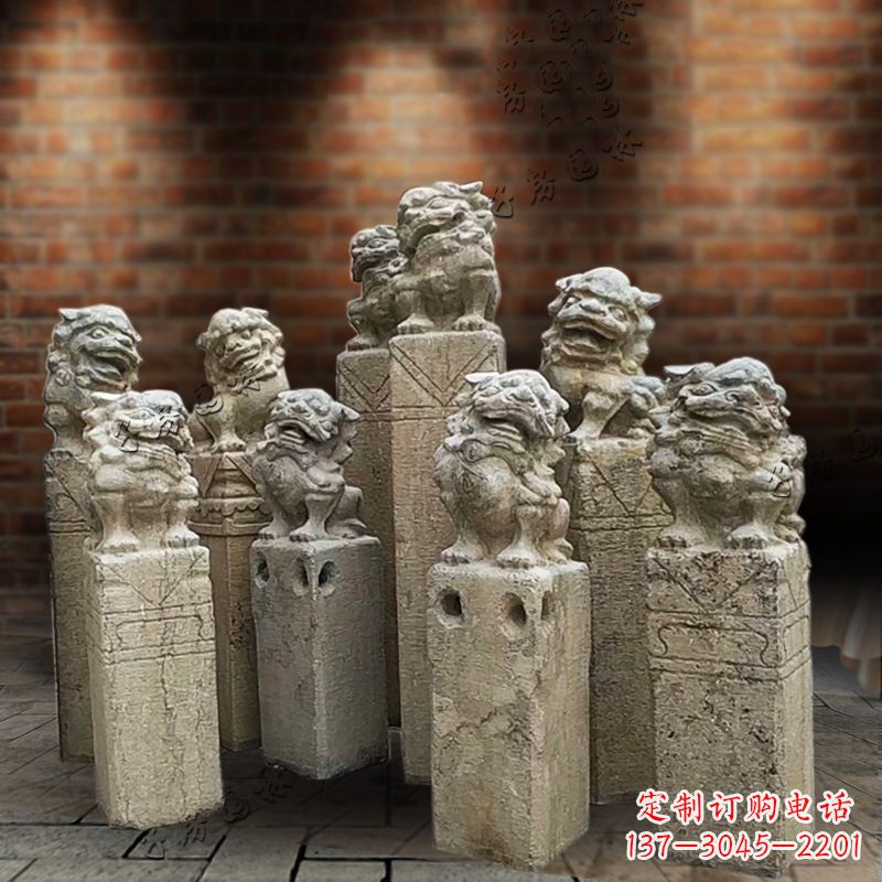 湖南仿古栓马雕塑
