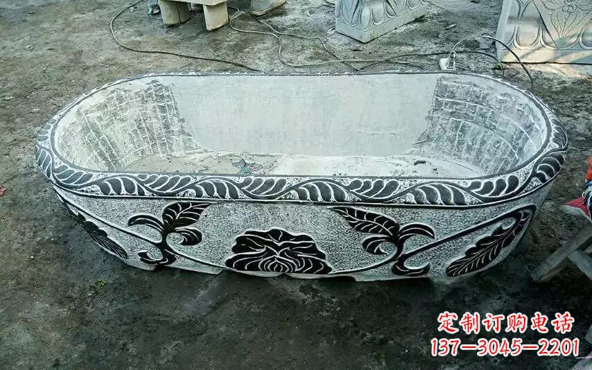 湖南仿古水缸石雕