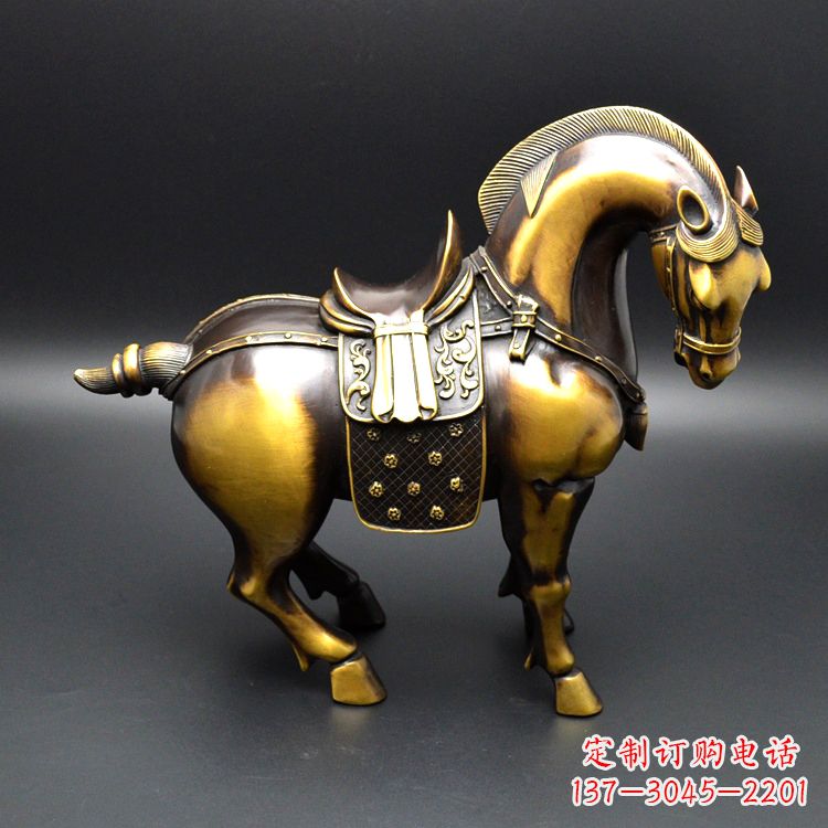 湖南精美仿古铜马雕塑