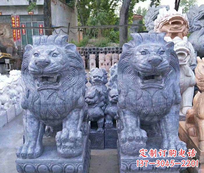 湖南仿古西洋欧式石狮子