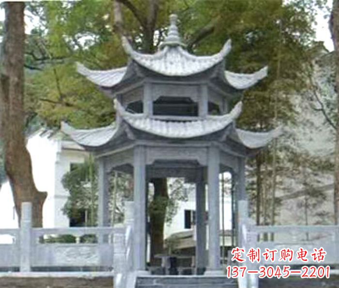 湖南中领雕塑凉亭石雕——传承古典精髓,融情于雕塑之中
