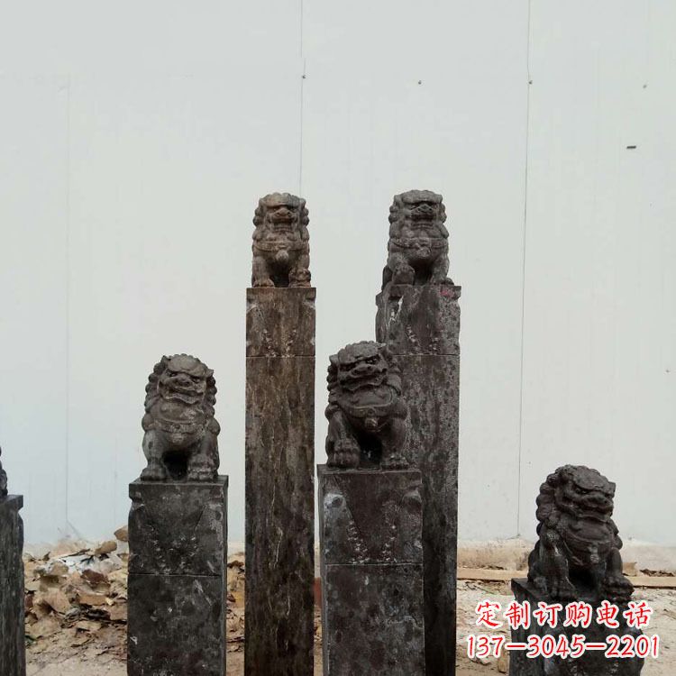 湖南仿古做旧拴马桩