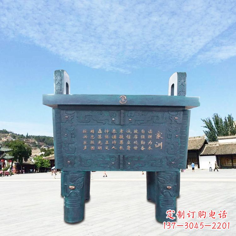 湖南古典香炉雕塑