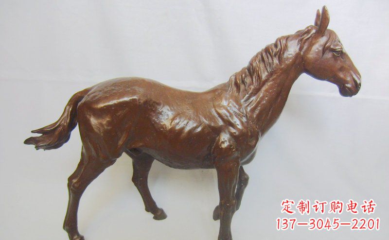 湖南仿真马铸铜动物雕塑