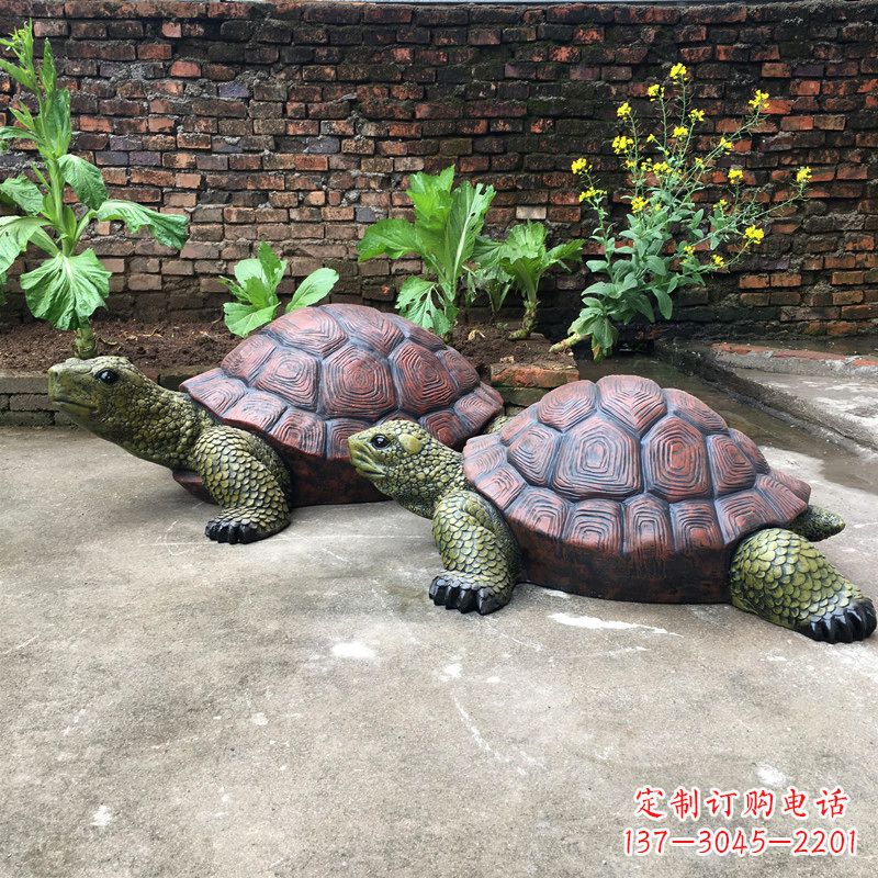 湖南精致细腻的乌龟雕塑