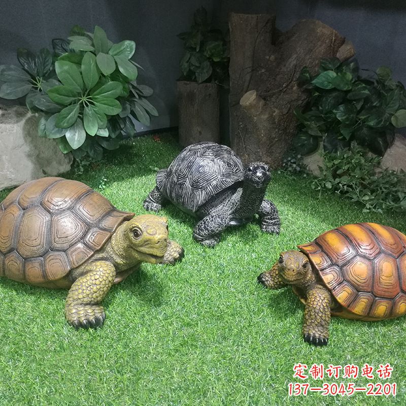 湖南仿真乌龟花园庭院水景池塘装饰雕塑