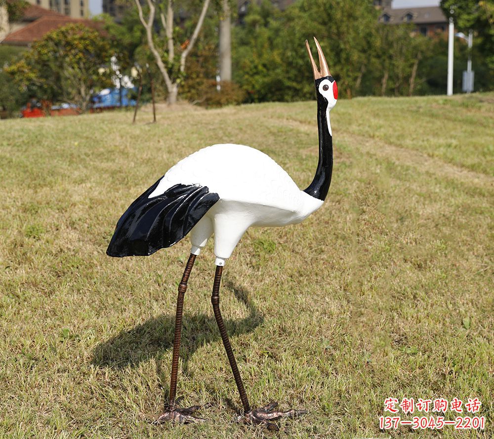 湖南仿真仙鹤雕塑