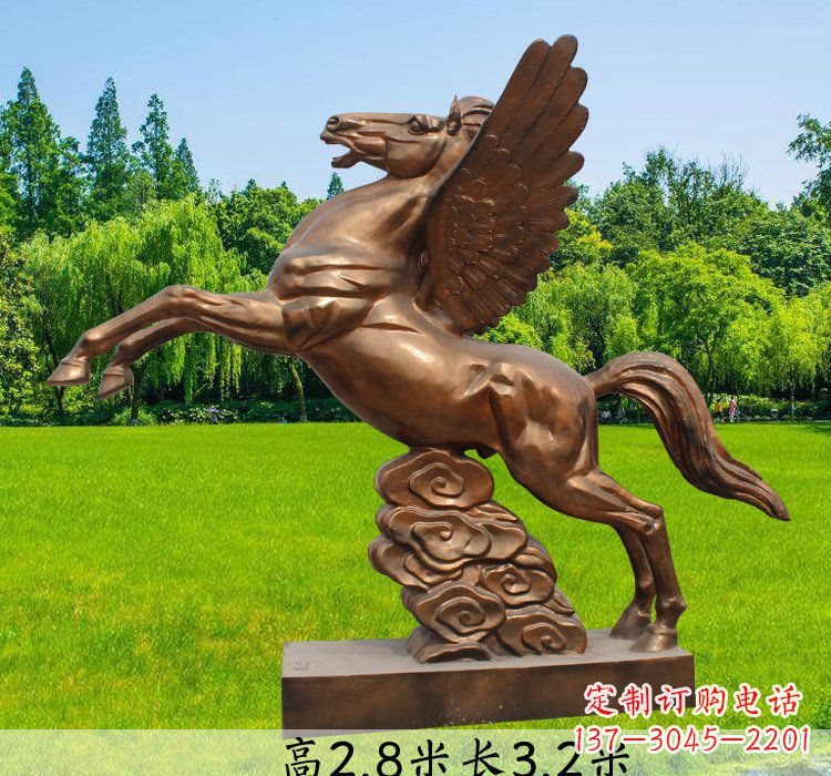 湖南精致细腻的马雕塑
