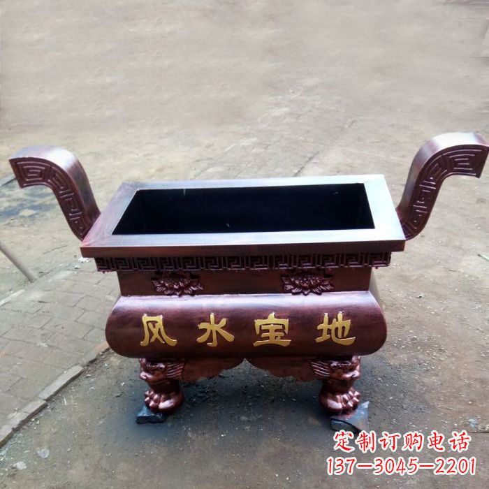 湖南精美香炉铜雕