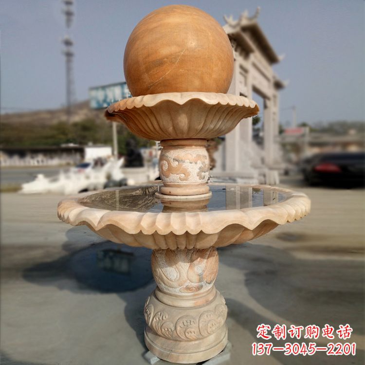 湖南风水球石雕塑
