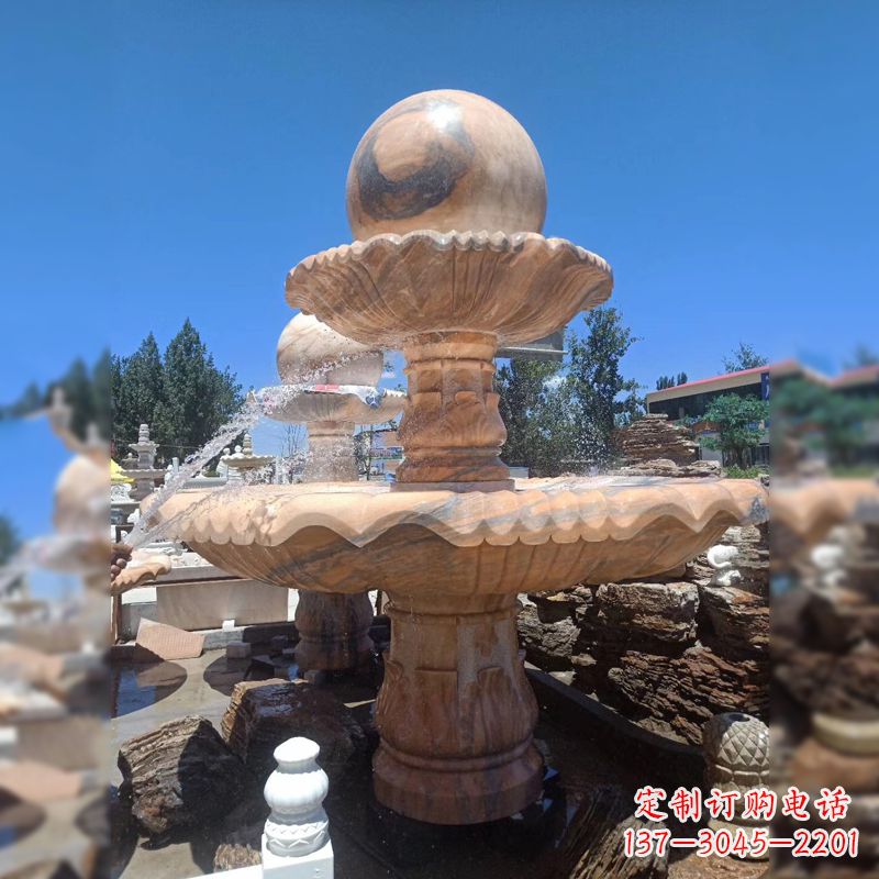 湖南风水球水景