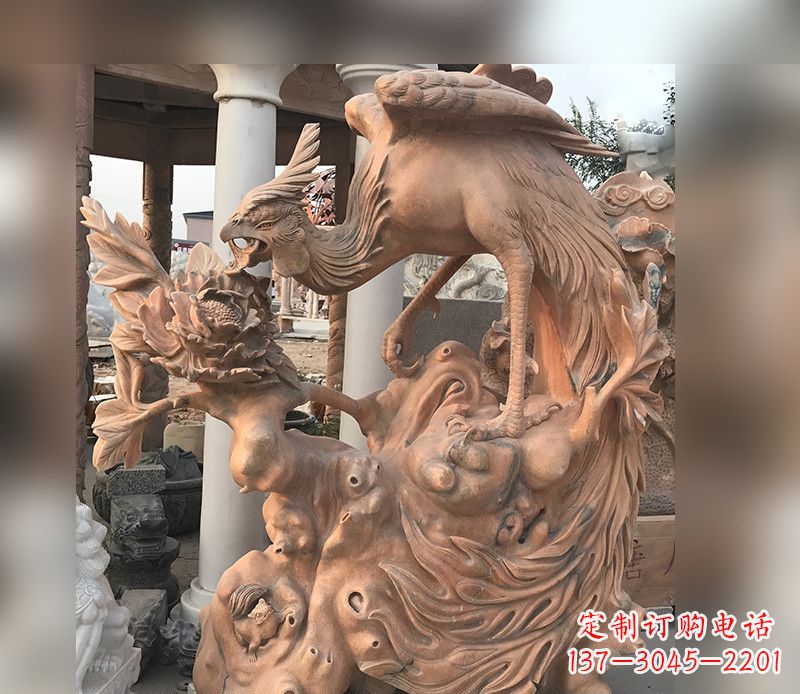 湖南精美凤凰石雕