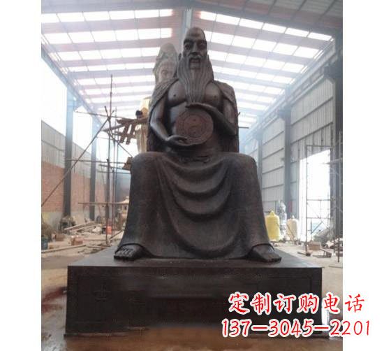 湖南伏羲铜雕塑,精雕细琢的精美艺术品