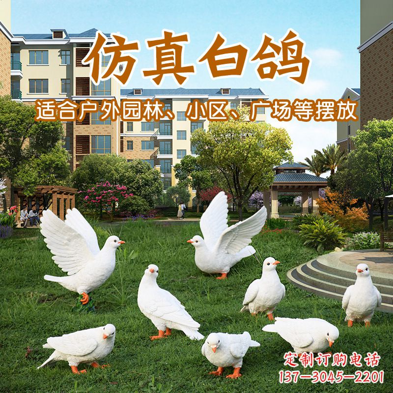 湖南静谧之羽—— 全球顶尖鸽子雕塑