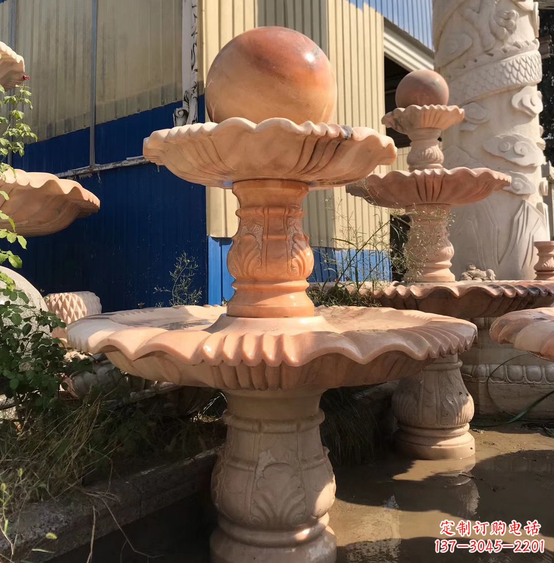 湖南各类石雕风水球