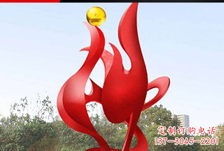 湖南现代工艺不锈钢凤凰雕塑