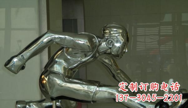 湖南不锈钢运动员雕塑