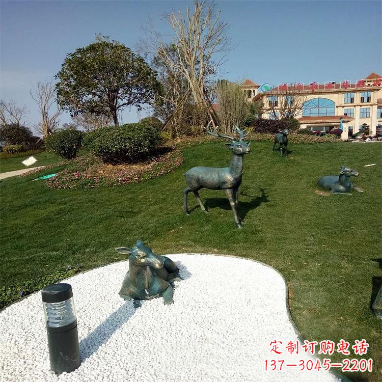 湖南精美铜雕动物摆件