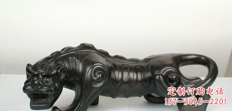湖南象征精神力量的老虎雕塑