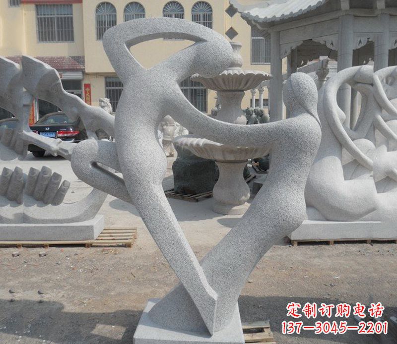 湖南中领雕塑独具匠心的“浪漫幸福·情侣小品雕塑”