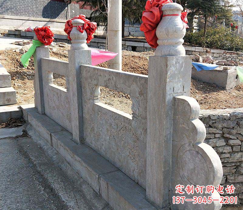 湖南公园定制石栏板雕塑