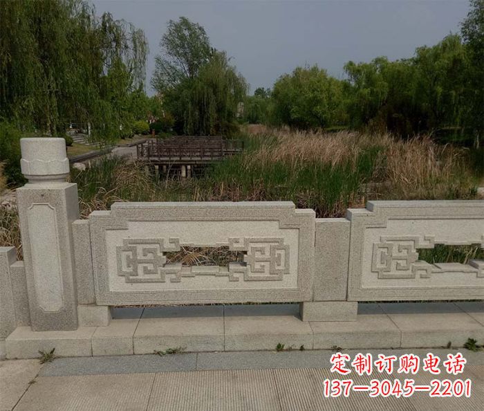 湖南优雅大气的公园栏板雕塑