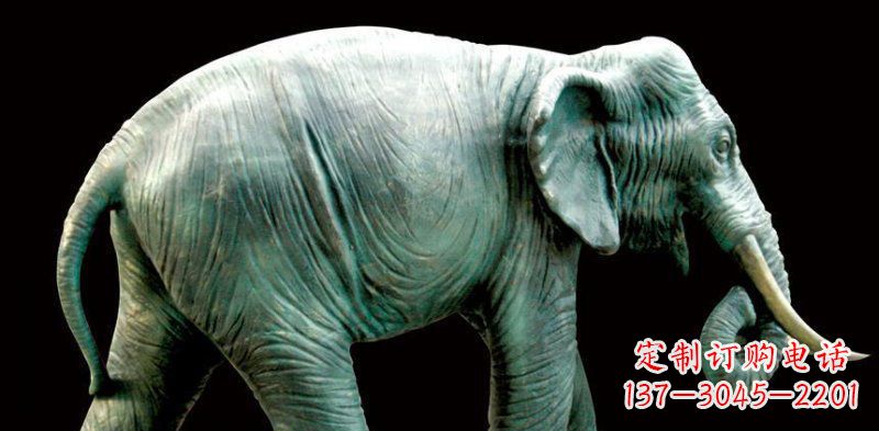 湖南铜雕大象——艺术精灵的完美融合
